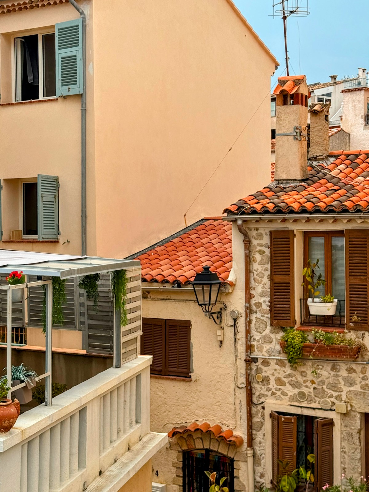 Terracotta rooftops of Albarracin medieval village