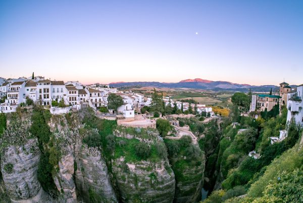 White hilltop village of Arcos de la Frontera, Andalusia