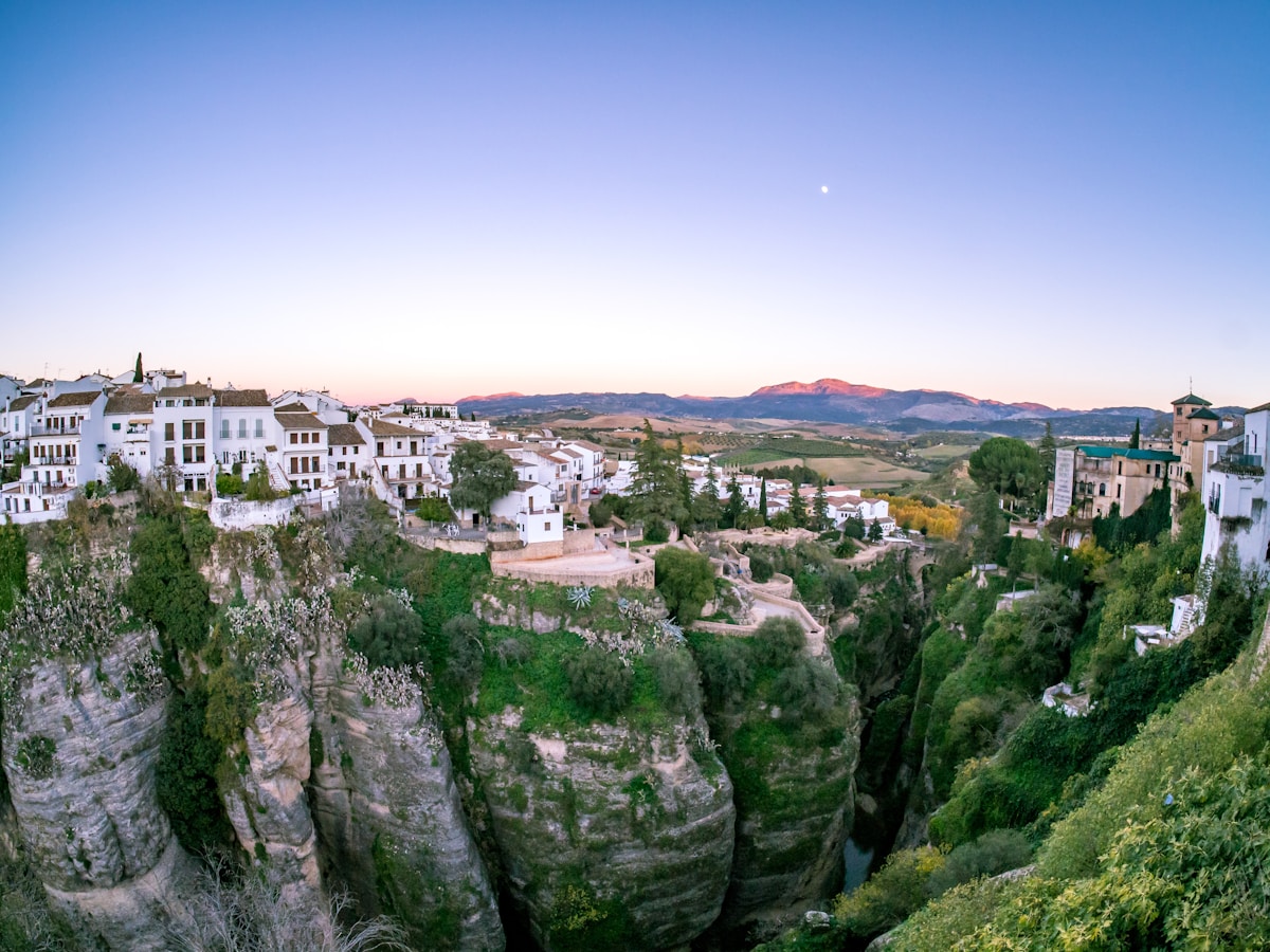 White hilltop village of Arcos de la Frontera, Andalusia