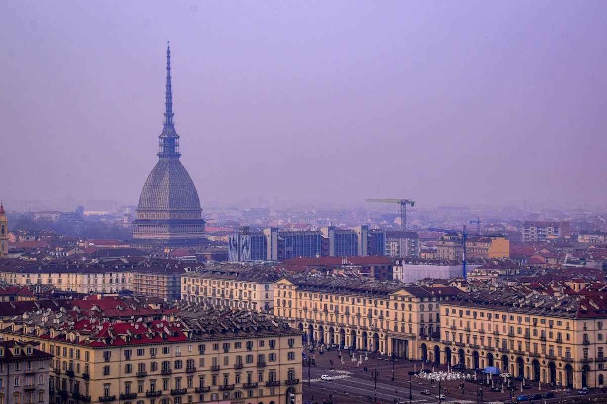 Mole Antonelliana tower in Turin, Italy